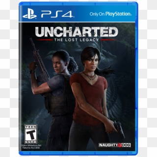 Naughty Dog Inc - Uncharted Lost Legacy Case Clipart