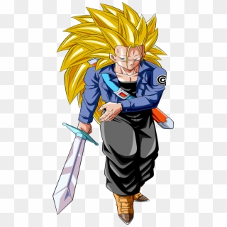 Trunks Frieza Render Photo Trunks Cutting Frieza In Half Clipart 2314822 Pikpng - dbs future trunks roblox