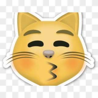 Emoji Clipart Cat - Emoji Gato Enamorado Png Transparent Png