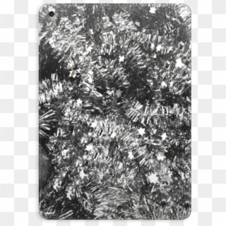 Christmas Tinsel - Monochrome Clipart
