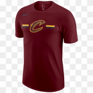 Nike Nba Cleveland Cavaliers Logo Dry Tee - Jersey Man Utd 2019 Clipart