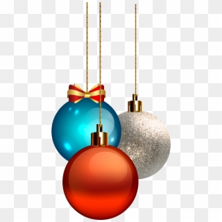 Snowman And Ball Png - Christmas Balls Transparent Background Clipart