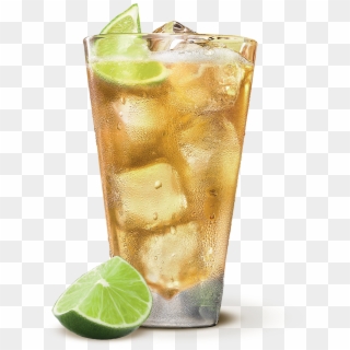 Jameson Ginger And Lime Glass Lime Left Drink - Jameson And Ginger Png Clipart