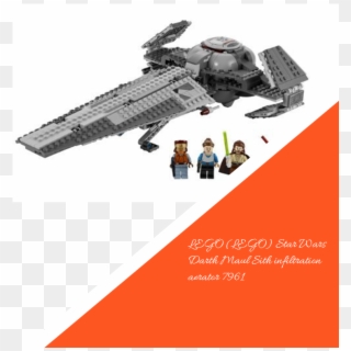 Lego Star Wars Darth Maul Sith Infiltration Aerator - Lego Star Wars Sith Infiltrator Clipart
