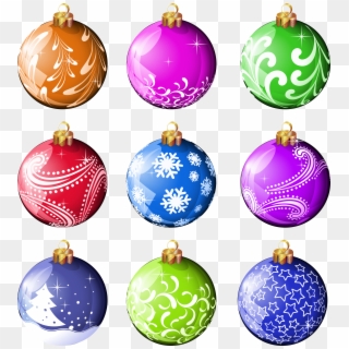 Clip Free Collection Christmas Balls Png Gallery View - Free Printable Christmas Ornament Clipart Transparent Png