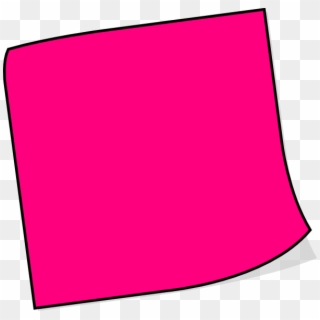 Thumb Image - Hot Pink Sticky Notes Clipart