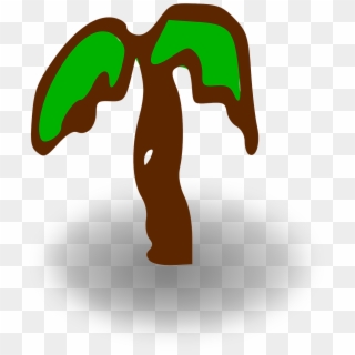 Palm Tree Green - Os Map Symbol Palm Tree Clipart