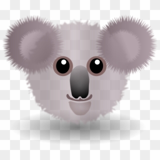 Koala Face Cartoon Png Clipart