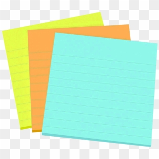 Post It Clipart Yellow Notepad - Sticky Notes Pad Transparent - Png Download