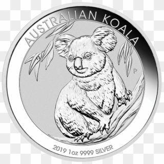 Koala Silver Bullion - 2019 Koala Silver Coin Clipart