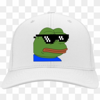 Pepe Thug Life Glasses Hat - Dank Snapchat Stickers Clipart