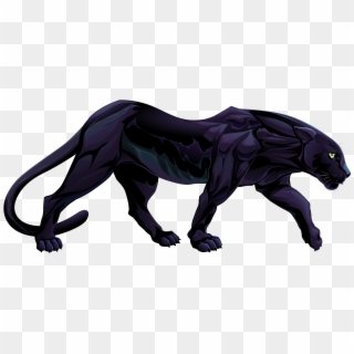 Panther Png File - Black Panther Animal Body Clipart