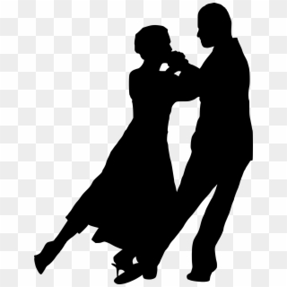 Free Download - Couple Dancing Silhouette Png Clipart