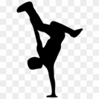 Street Dancer Silhouette At Getdrawings - Street Dance Icon Clipart