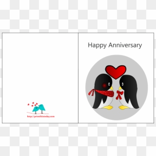 Funny Happy Anniversary Images - Anniversary Card To Print Out Clipart