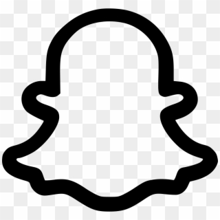 Snapchat Icon Png - Snapchat Icon Transparent Background Clipart