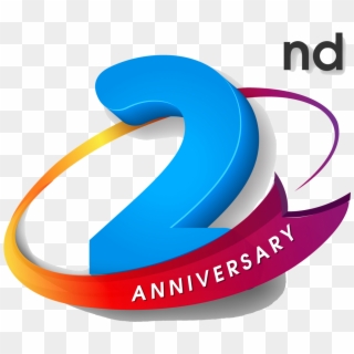 2nd Transparent - Png 2nd Anniversary Logo Clipart