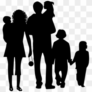 Happy Family Silhouette Png Clipart