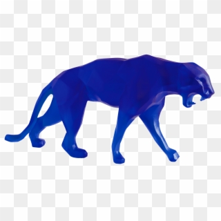 Daum Wild Large Blue Panther, Designed By Richard Orlinski - Black Panther Orlinski Clipart