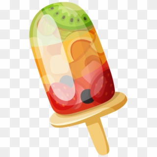 Fruit Popsicle Food Clipart, Clip Art, Jpg, Sweets, - Summer Fruit Clip Art - Png Download