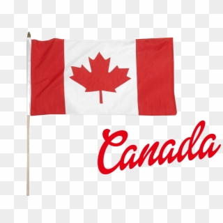 Canada Flag With Name Clipart