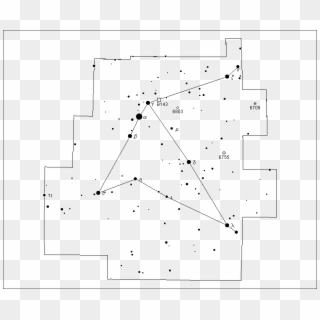 Vector Free Stock Constellation - Aquila Constellation Star Map Clipart