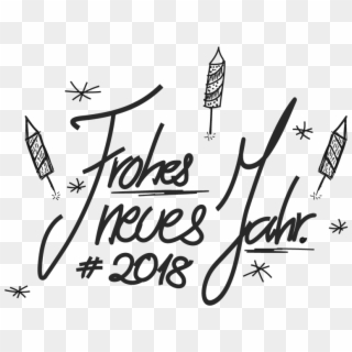 New Year's Eve 2018,drawing,font,new Year's Day,new - Calligraphy Clipart