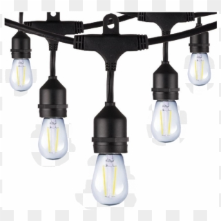 Led String Lights With S14 Bulbs Clipart