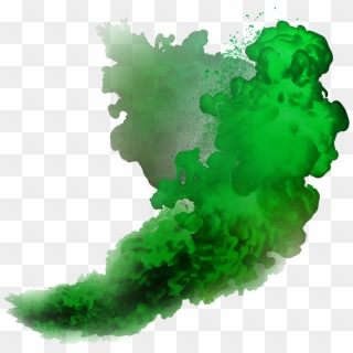 Green Smoke Png Background Image - Smoke Png For Picsart Clipart