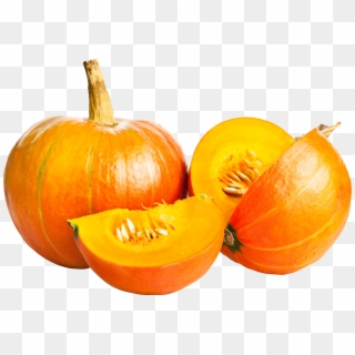 Duo Sliced Pumpkin - Pumpkin Png Clipart