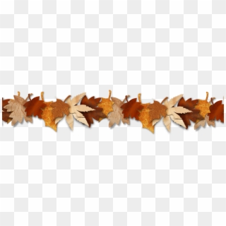 28 Collection Of Thanksgiving Garland Clipart - Clip Art - Png Download