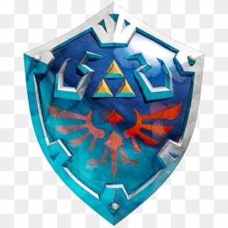 How A Cosplay N00b Made A Hylian Shield - Botw Master Sword And Hylian Shield Clipart