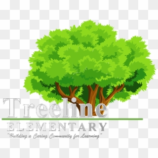 Treeline Elementary School - Treeclip Art - Png Download