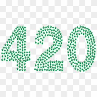 The Renegade Holiday Of 4/20 Goes Up In Smoke - Dots Pattern Vector Clipart