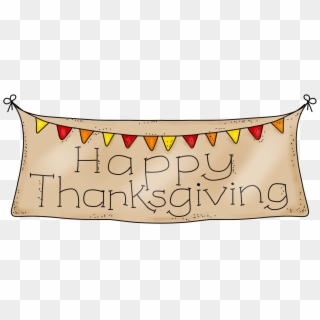 Thanksgiving Clipart - Thanksgiving Banner Clip Art - Png Download