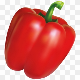 Red Pepper - Red Bell Pepper Clipart