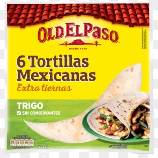 Tortillas Mexicanas De Trigo De 6 Uds - Tortilla Wraps Old El Paso Clipart