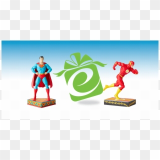 Dc Statues From Enesco - Figurine Clipart