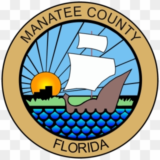 Manatee County Government Seal - Manatee County Florida Seal Clipart