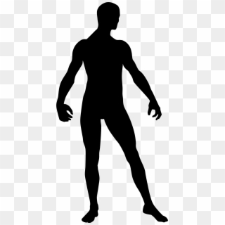 Transparent Stock Man Silhouette - Man Model Silhouette Png Clipart