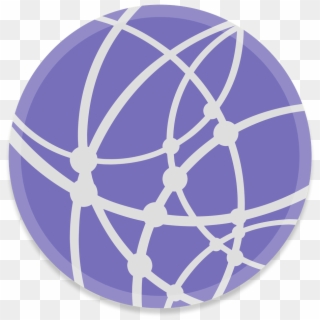 Network Icon - Purple Network Icon Clipart