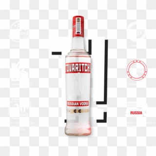Premium Russian Vodka Is Produced In The Very Heart Clipart