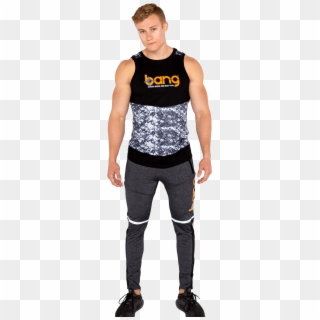 Bang Camo Fighter Muscle Tanks And Reflective Tapered - Fitness Professional Clipart