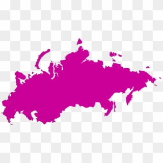 Russia Map Black And White Clipart