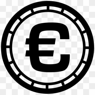 Euro Money Coin Symbol Comments - Email Icon Svg Free Clipart