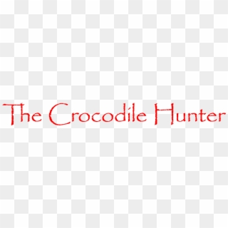 Crocodile Hunter Logo Clipart
