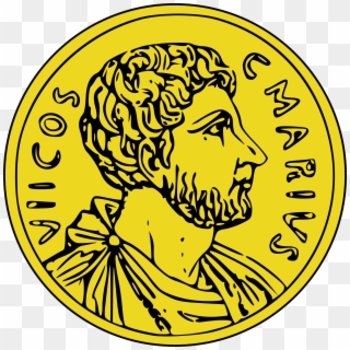This Free Icons Png Design Of Gaius Marius Coin Clipart