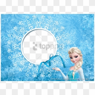 Free Png Download Aventura Congelante Moldura Frozen - Molduras Para Fotos Frozen Png Clipart