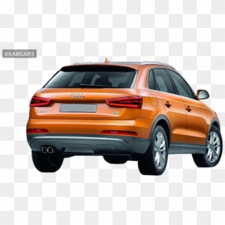 Audi Q3 / Suv & Crossover / 5 Doors / 2011 2013 / Back - Burnt Orange Audi Q3 Clipart