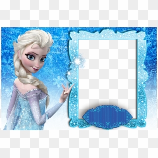 Molduras Frozen - Invitaciones De Elsa Frozen Clipart